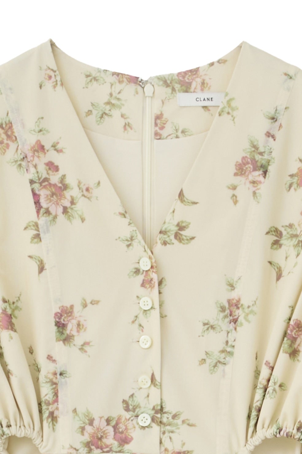 FLOWER PRINT FLARE ONEPIECE｜DRESS(ドレス)｜CLANE OFFICIAL ONLINE