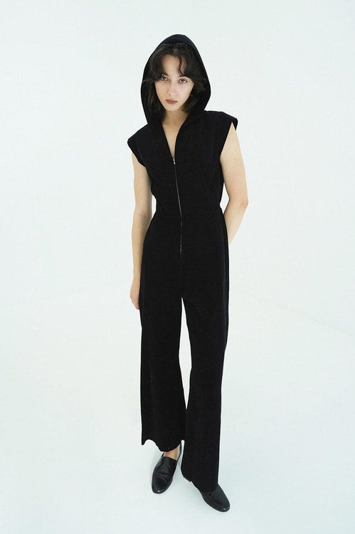 CORDUROY HOODED ALL IN ONE