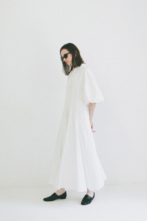 FORM SLEEVE PANEL LINE SHIRT ONEPIECE