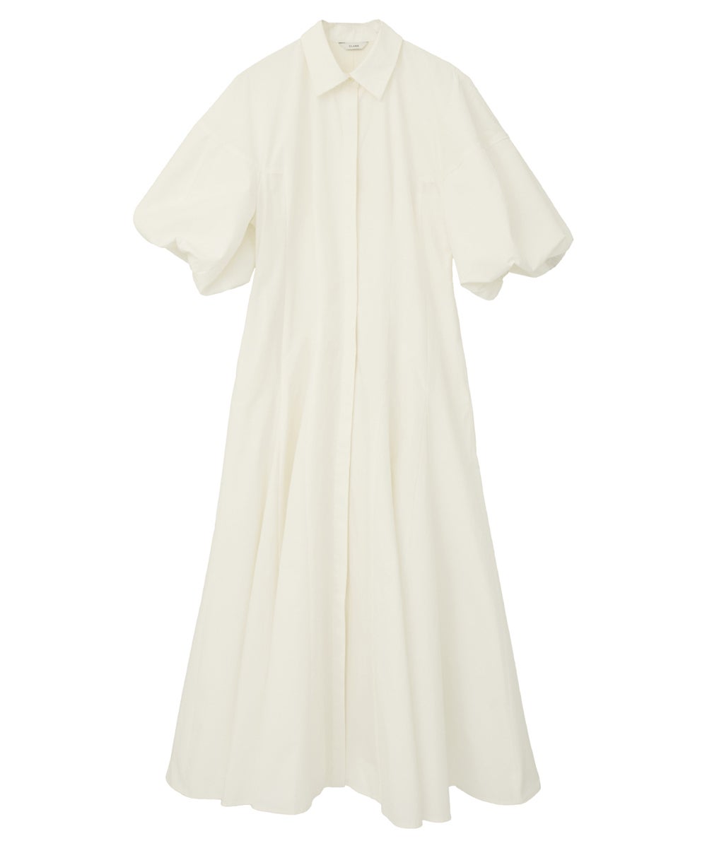 FORM SLEEVE PANEL LINE SHIRT ONEPIECE｜DRESS(ドレス)｜CLANE