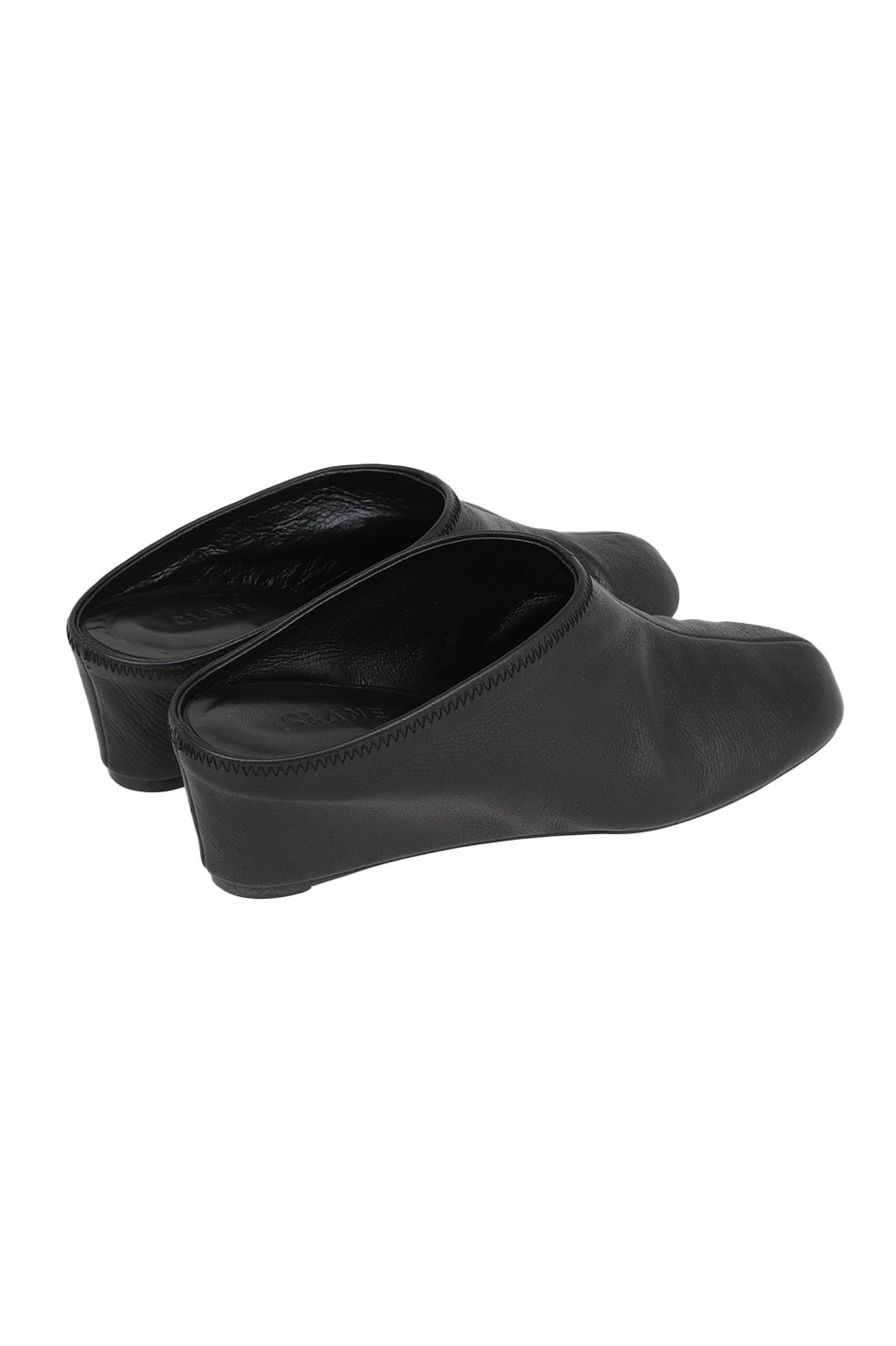 GRAIN LEATHER CLOGS｜BAG / SHOES(バッグ/シューズ)｜CLANE OFFICIAL