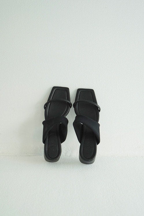 FABRIC SQUARE MULES
