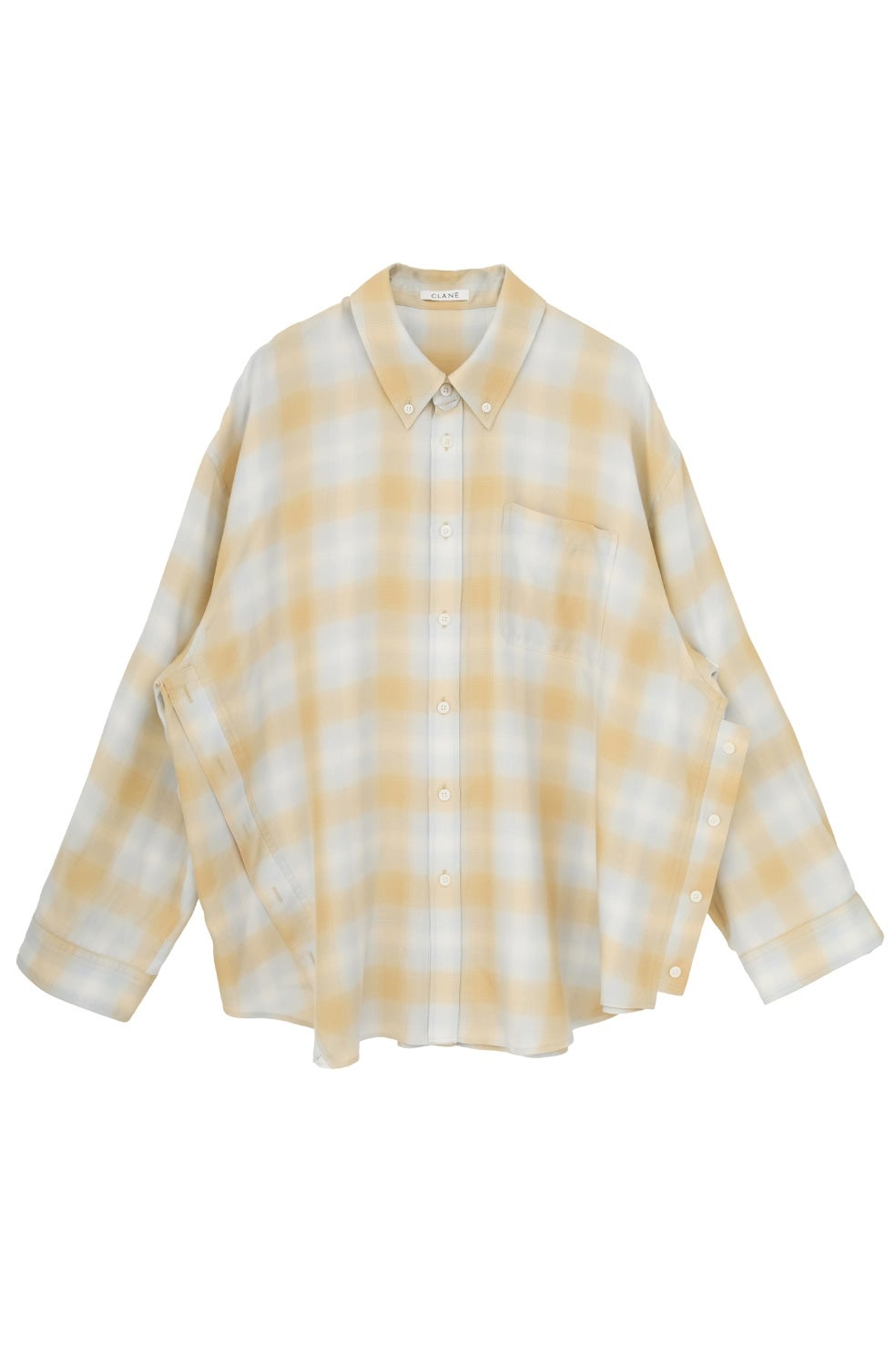 2WAY OVER OMBRE CHECK SHIRTS｜TOPS(トップス)｜CLANE OFFICIAL