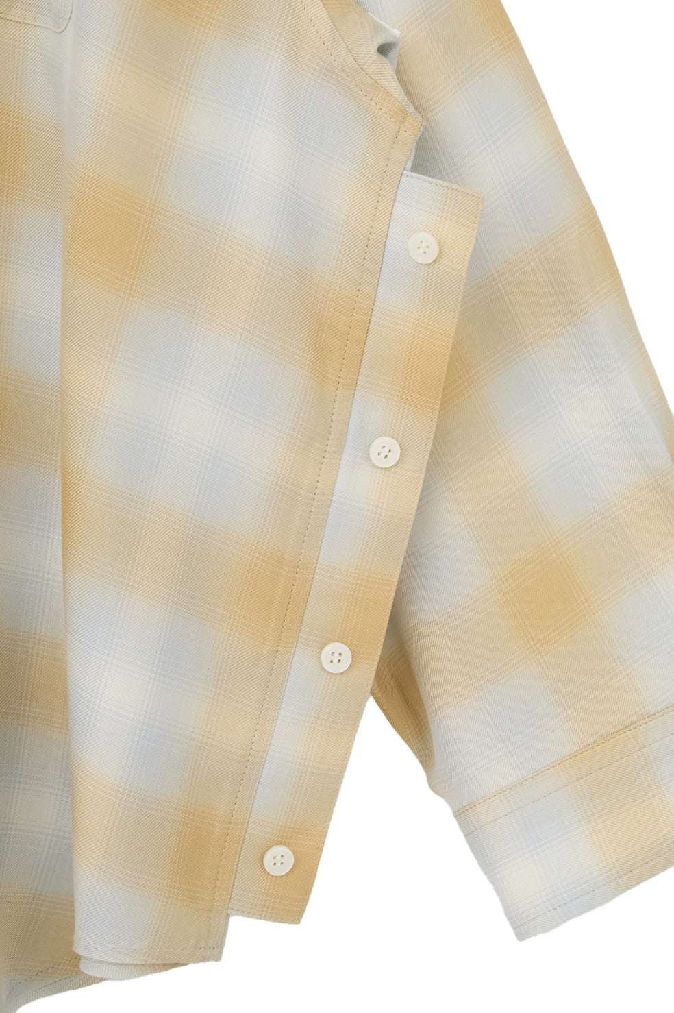 2WAY OVER OMBRE CHECK SHIRTS｜TOPS(トップス)｜CLANE OFFICIAL