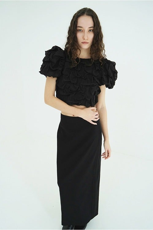 W FACE CLOUD PUFF SLEEVE TOPS