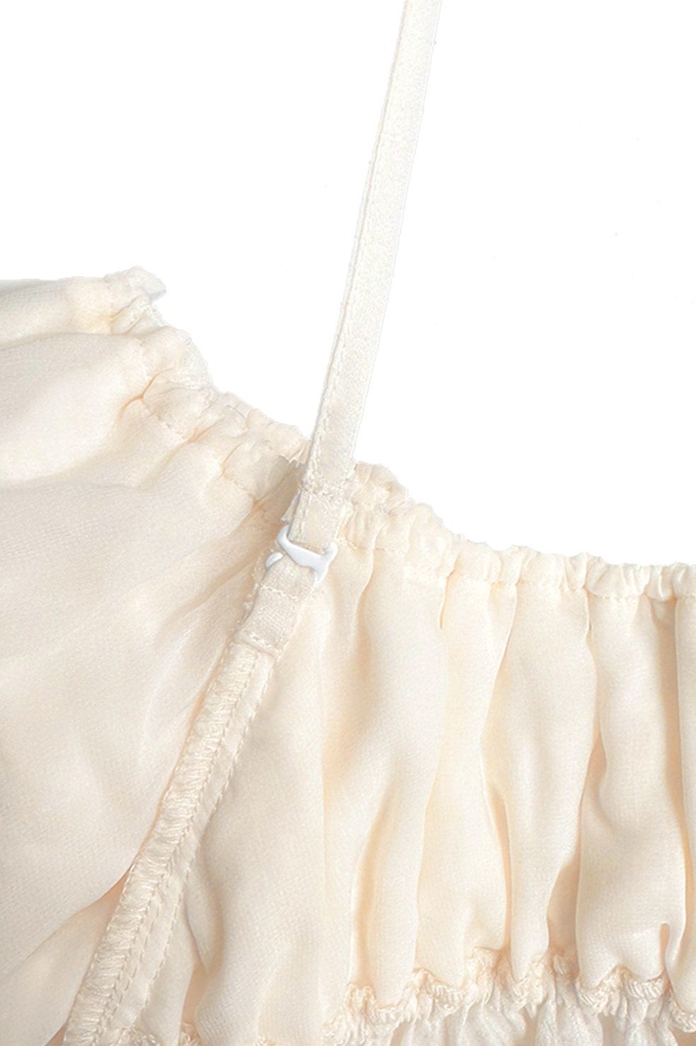 W FACE TOPSTITCHED FRILL TOPS｜TOPS(トップス)｜CLANE OFFICIAL