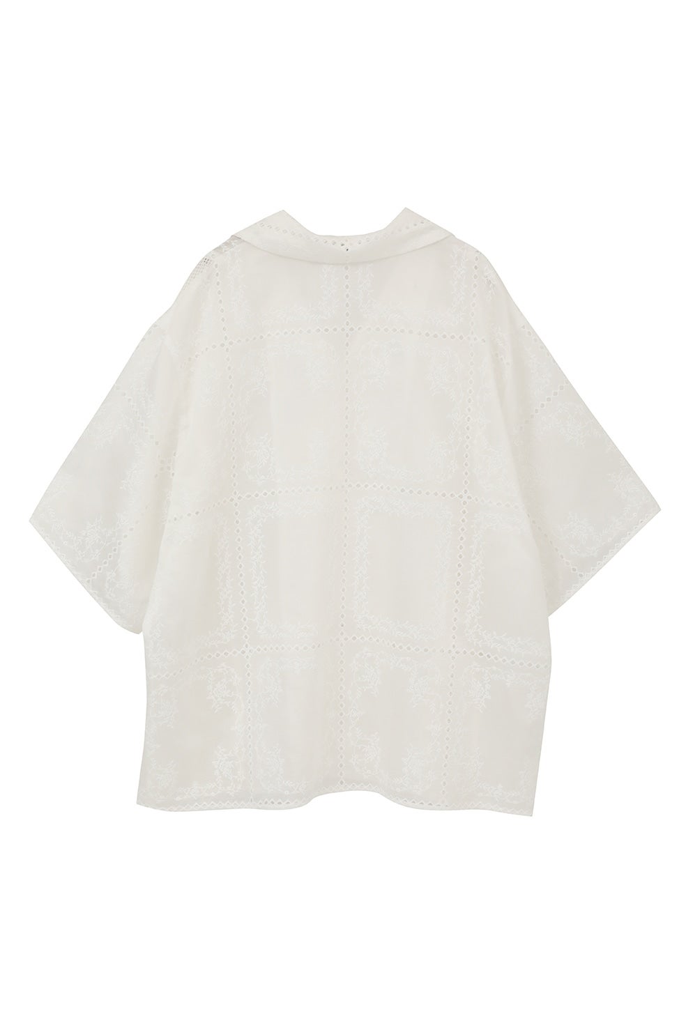 EMBROIDERY LACE BOX SHIRTS｜TOPS(トップス)｜CLANE OFFICIAL ONLINE