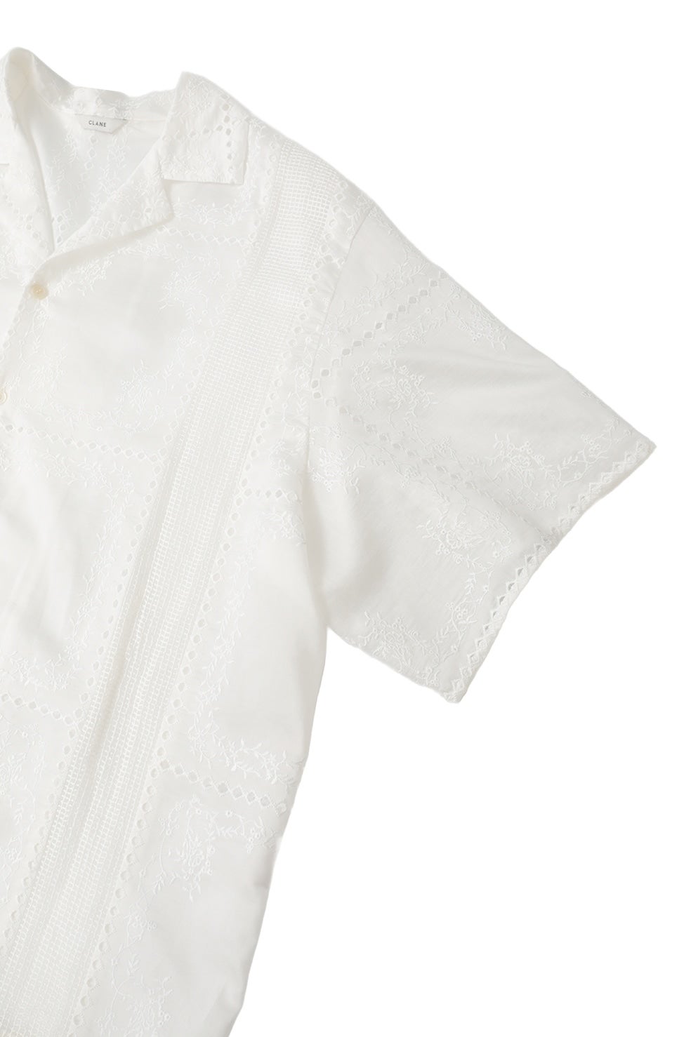 EMBROIDERY LACE BOX SHIRTS｜TOPS(トップス)｜CLANE OFFICIAL ONLINE