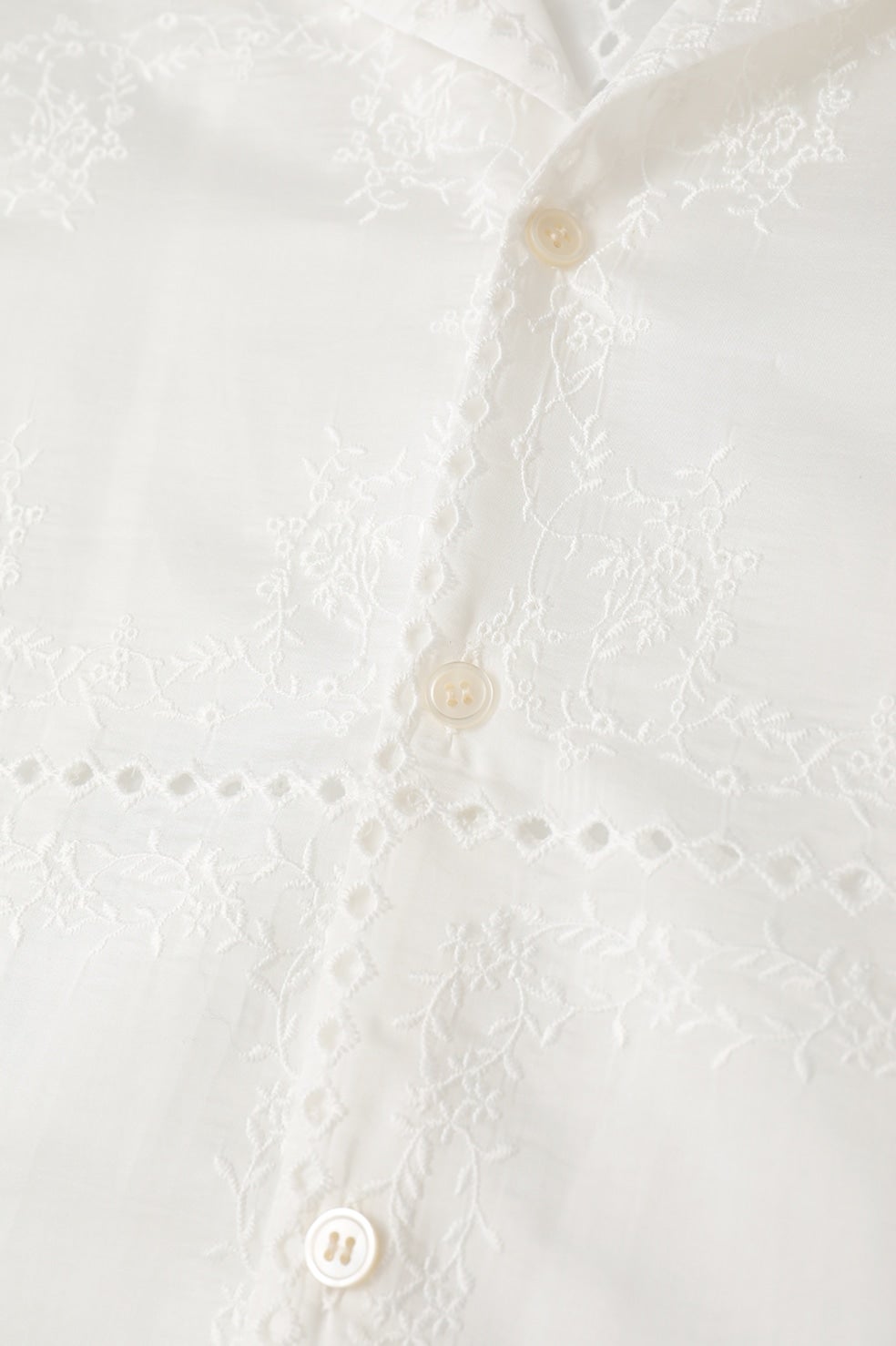EMBROIDERY LACE BOX SHIRTS｜TOPS(トップス)｜CLANE OFFICIAL ONLINE