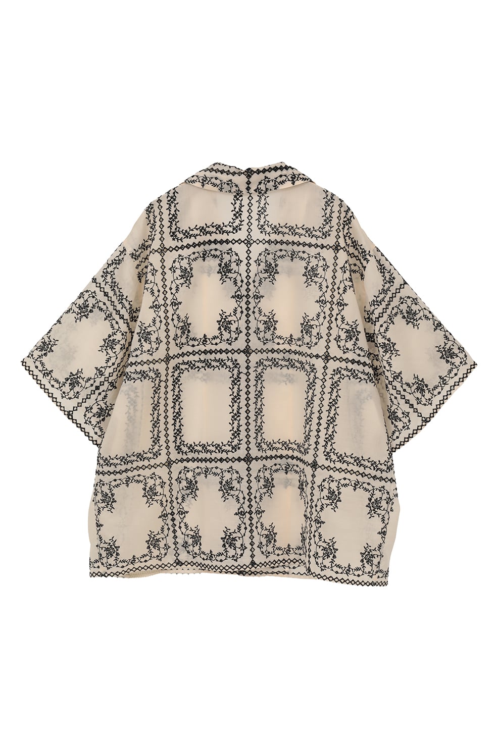 トップス CLANE EMBROIDERY LACE BOX SHIRTS EMBROIDERY LACE BOX SHIRTS｜TOPS(トップス)｜CLANE OFFICIAL ONLINE