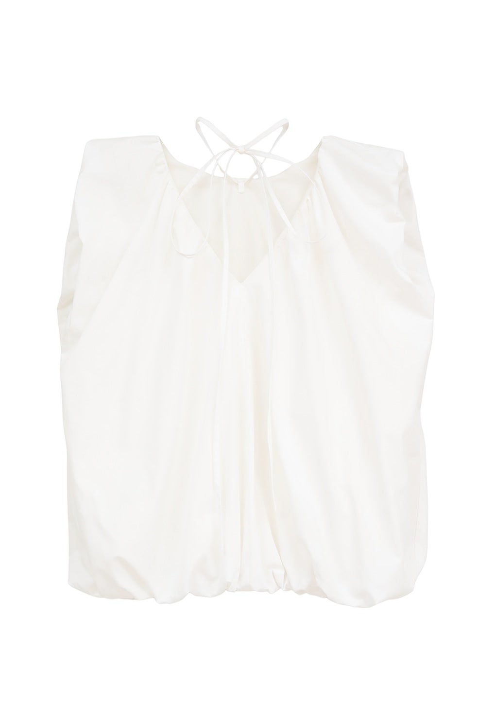 W FACE BALLOON GATHER RIBBON TOPS｜TOPS(トップス)｜CLANE OFFICIAL