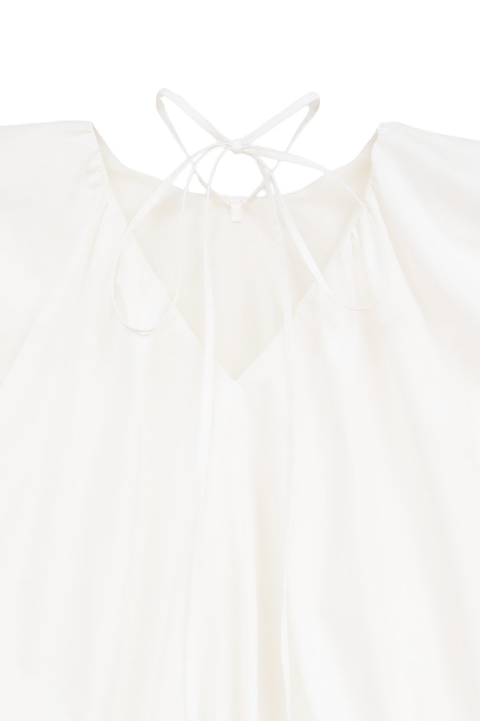 W FACE BALLOON GATHER RIBBON TOPS｜TOPS(トップス)｜CLANE OFFICIAL