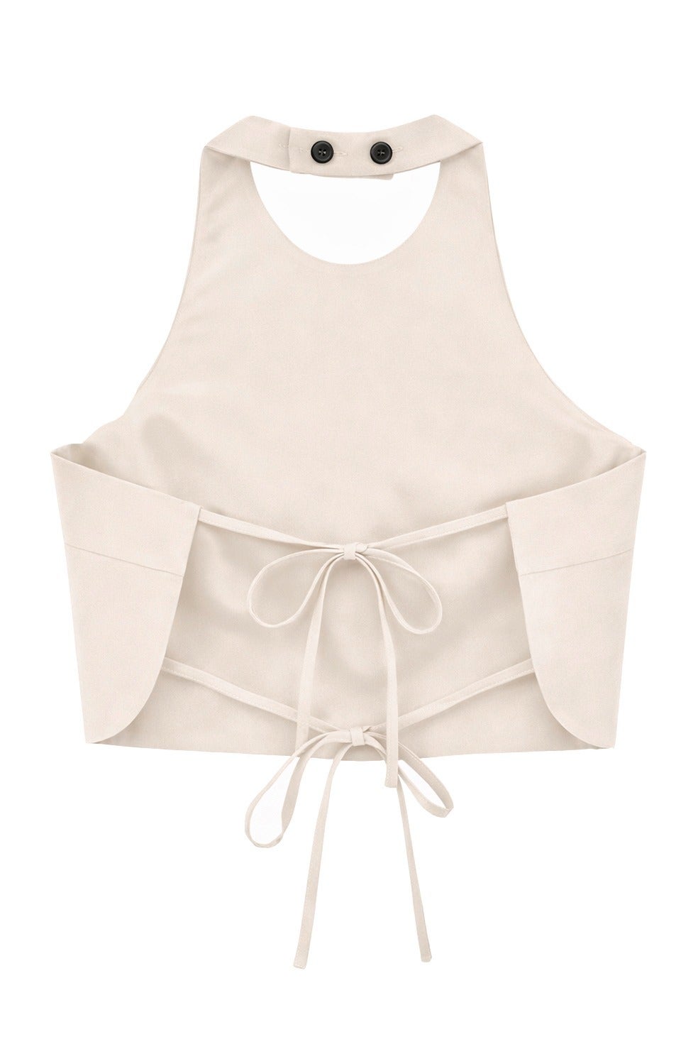 BACK RIBBON HALTER BUSTIER｜TOPS(トップス)｜CLANE OFFICIAL ONLINE