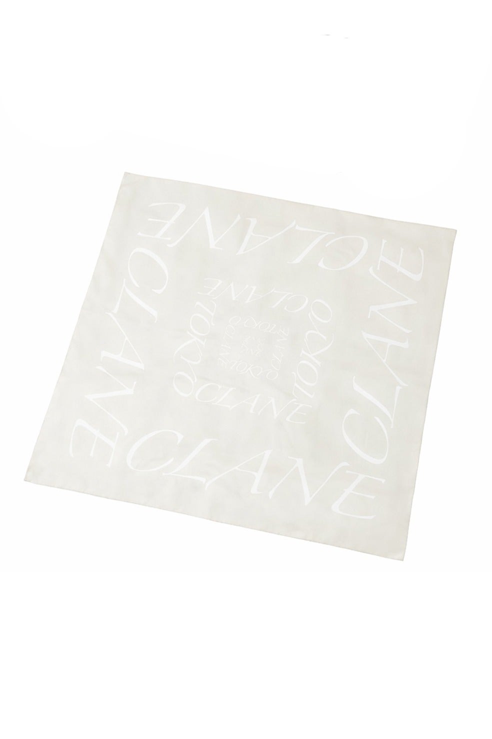 LOGO SILK SCARF｜GOODS(グッズ)｜CLANE OFFICIAL ONLINE STORE