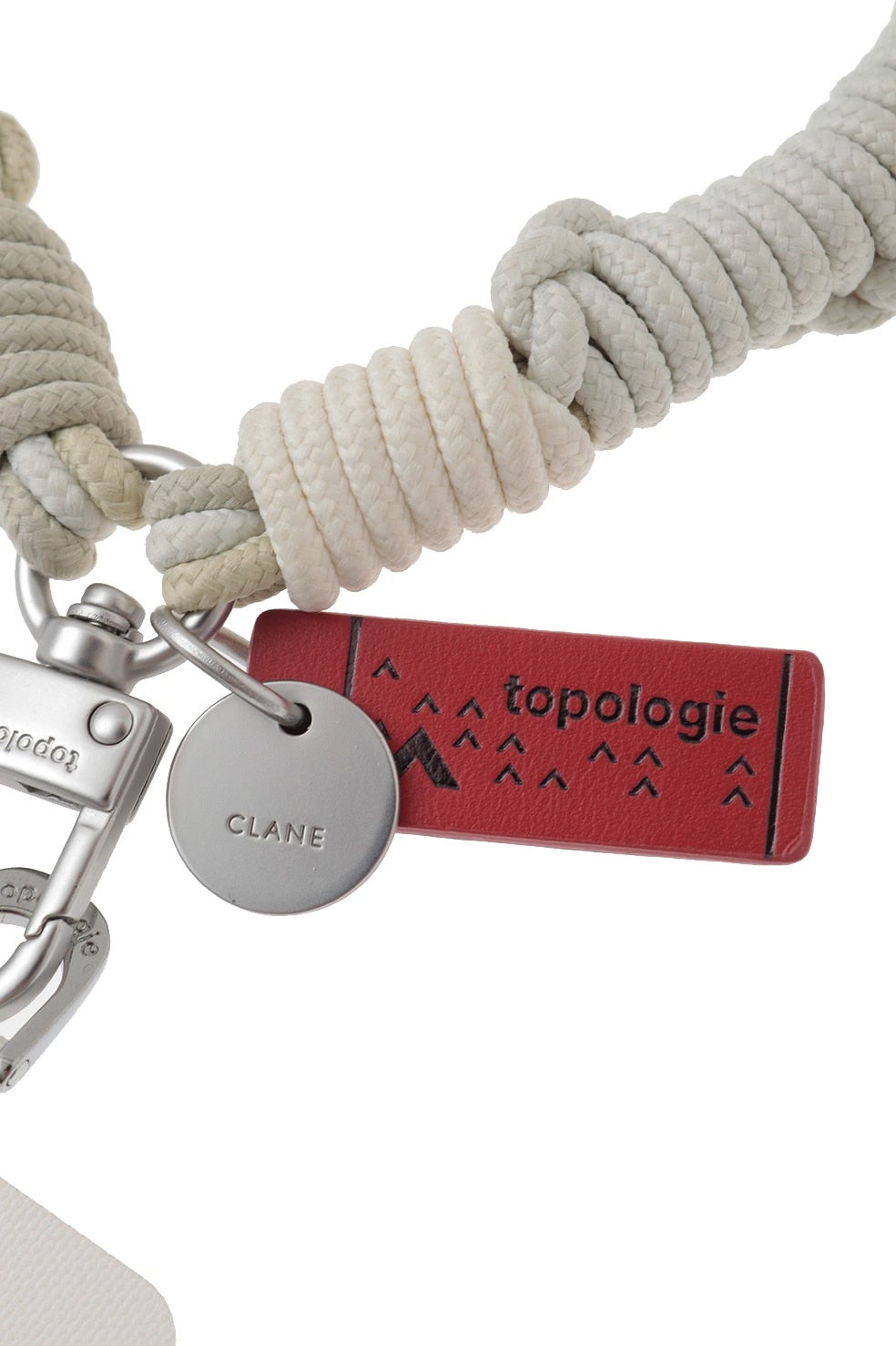 CLANE×Topologie Mini Macrame Wrist Strap w/ Phone Strap Adapter
