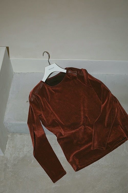 TULLE FLOCKED TOPS