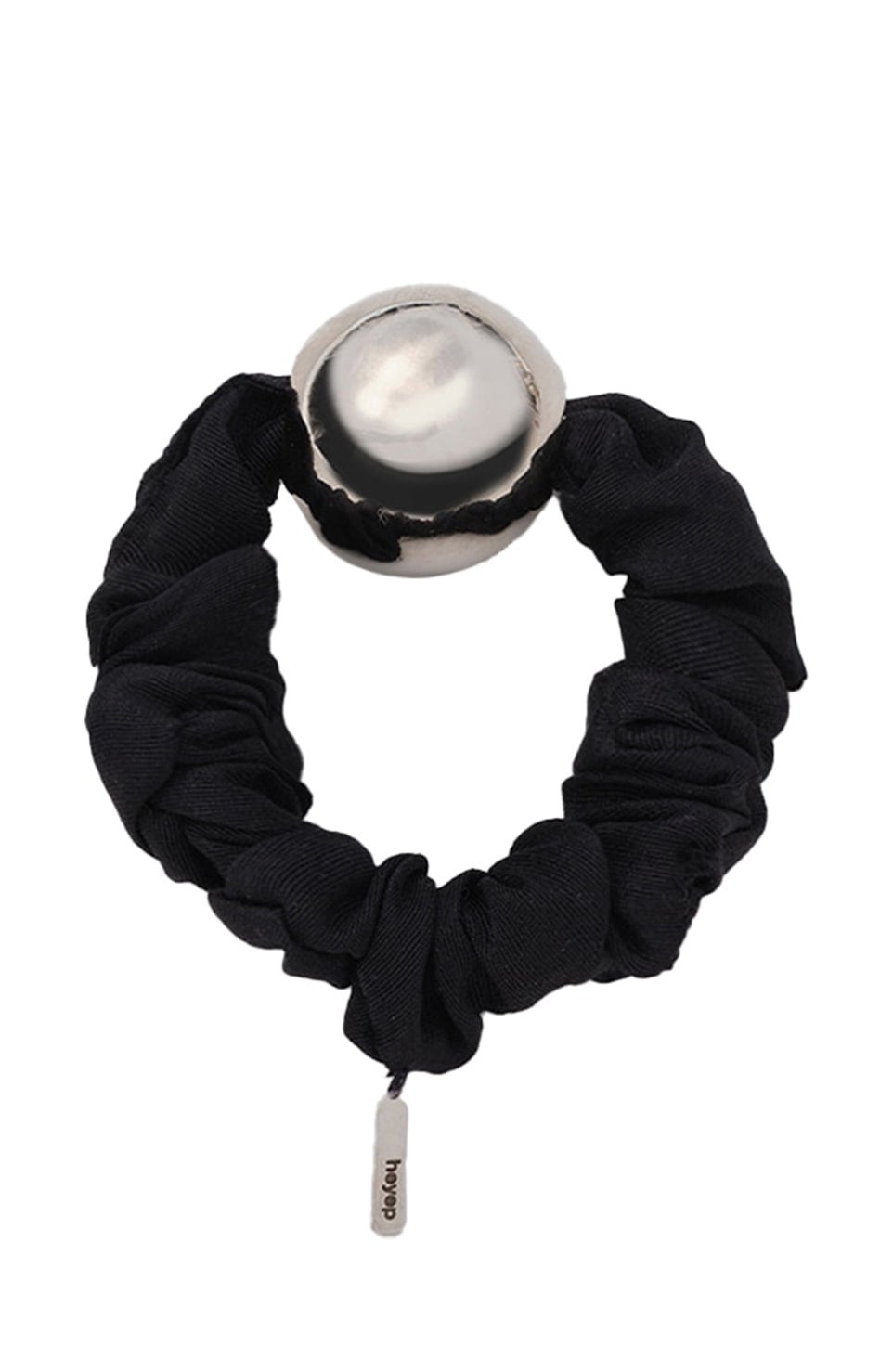 heyep】Medium Metal Ball Silk Scrunchie｜GOODS(グッズ)｜MANOF