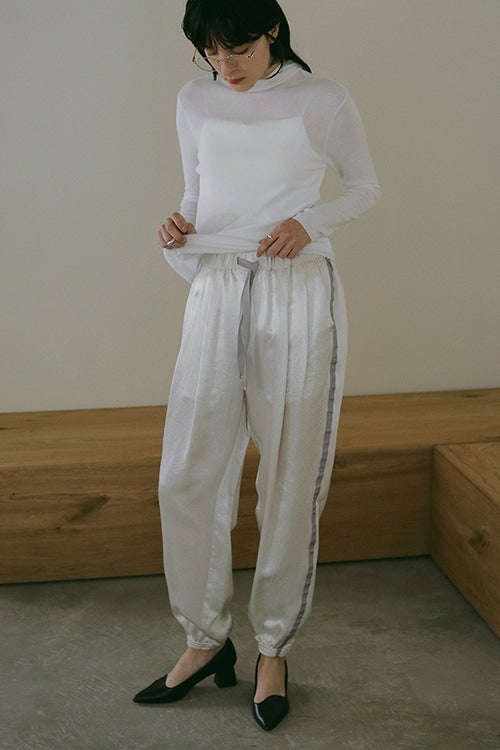 SIDE LINE SPORTS SATIN PANTS