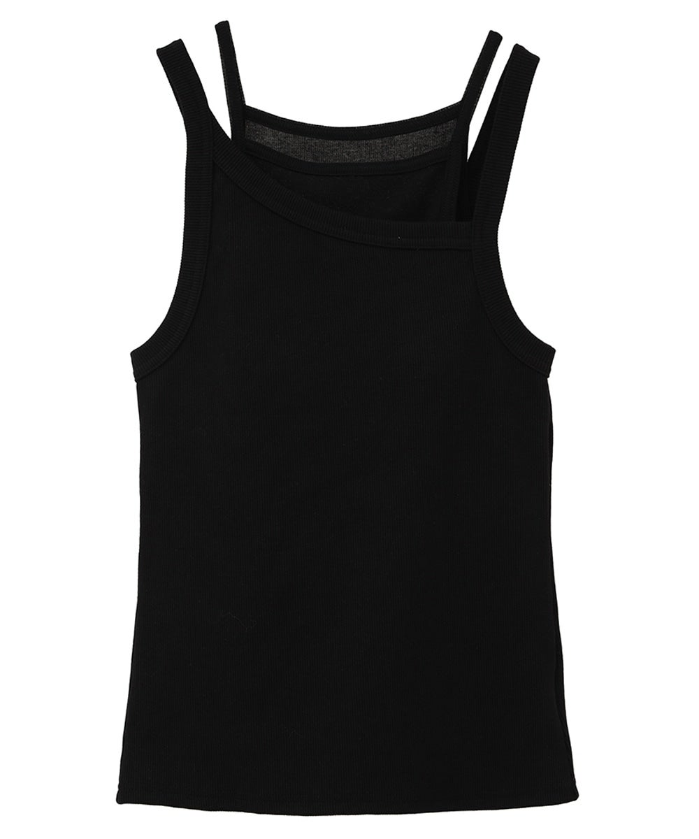 SHEER LAYERED TANK TOP｜TOPS(トップス)｜MANOF OFFICIAL ONLINE STORE