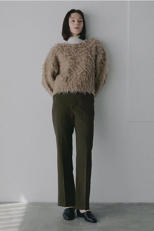 STRAIGHT SLIM PANTS