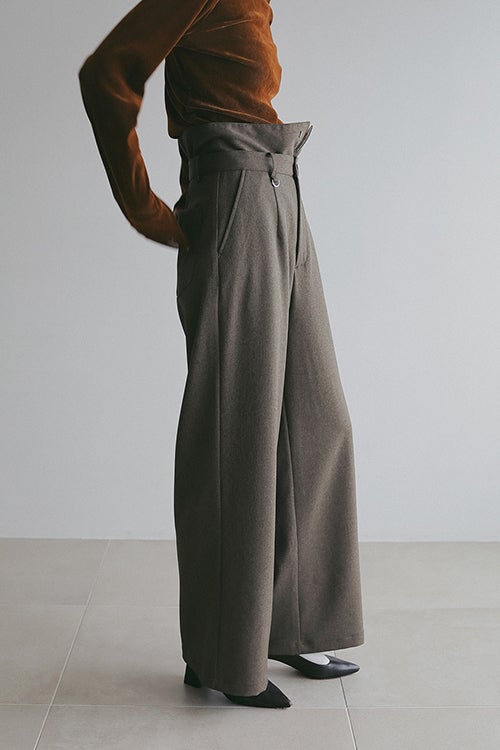 HIGH WAIST BARREL PANTS