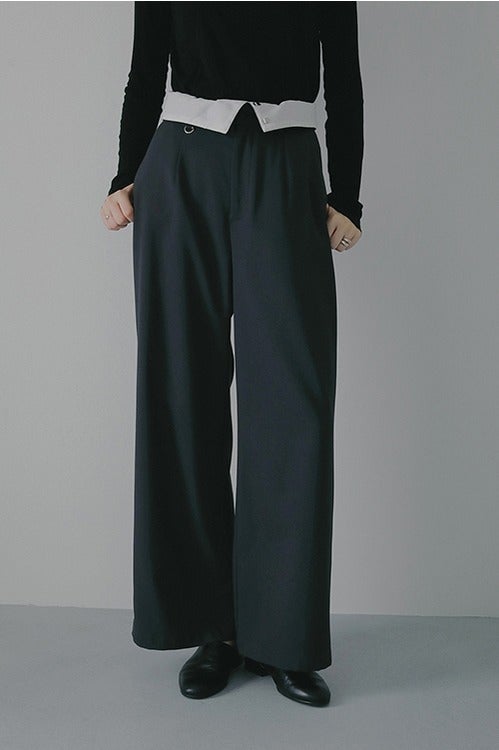 HIGH WAIST BARREL PANTS
