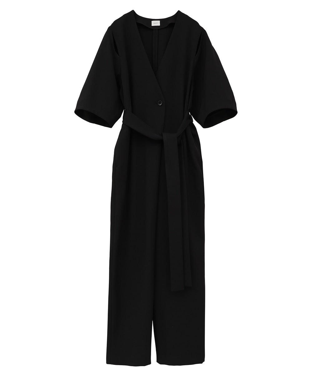【美品】MANOF ベスト オールインワン ブラックM SLIT HALF SLEEVE ALL IN ONE｜DRESS(ドレス)｜MANOF OFFICIAL ONLINE