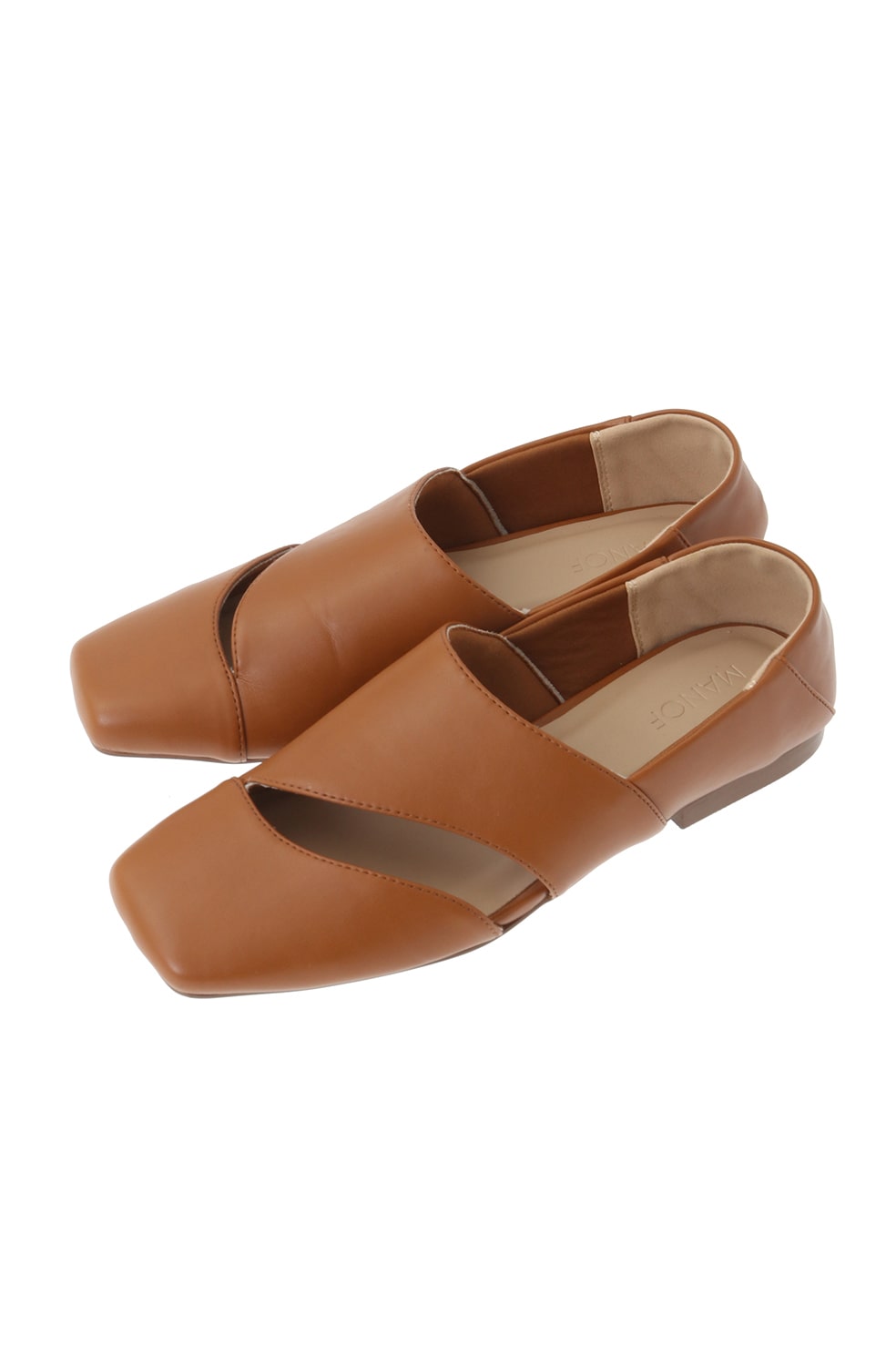CURVE CUTTING FLAT SHOES｜BAG / SHOES(バッグ/シューズ)｜MANOF