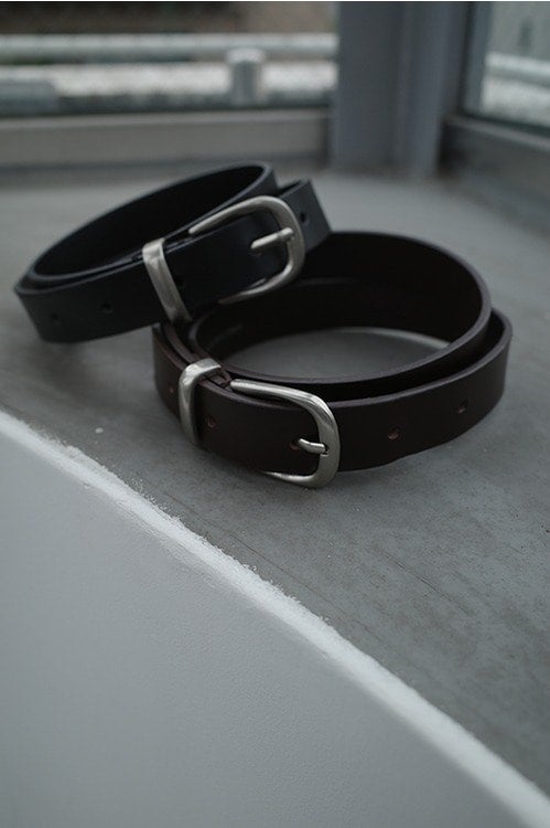 【LUMEN】 SOBRE LEATHER BELT