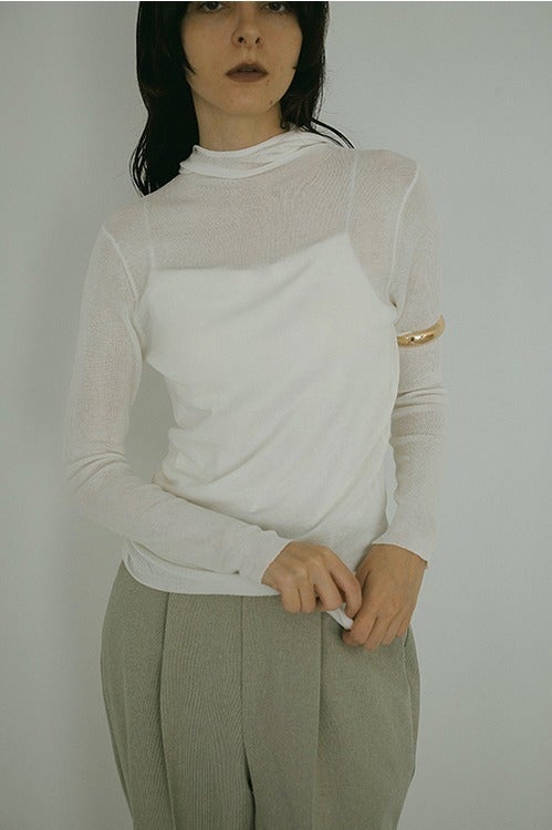 HOODIE KNIT TOPS