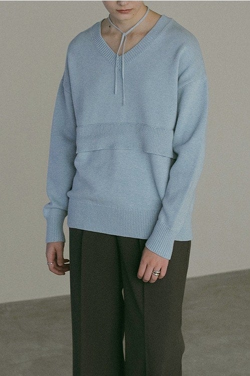 LAYER 2WAY KNIT