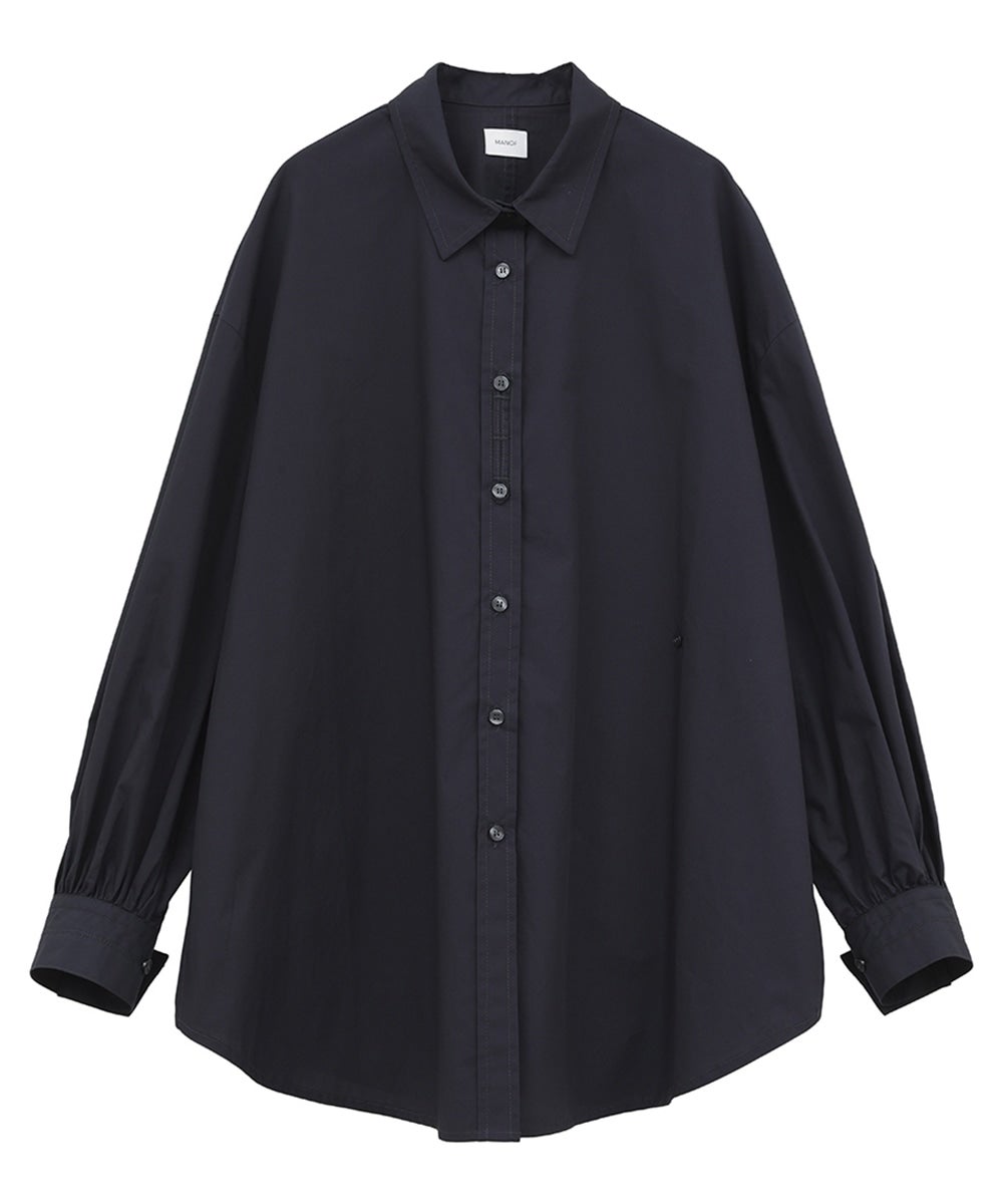 トップス double button curve tops BLACK DOUBLE CUFFLINKS SHIRT｜TOPS(トップス)｜MANOF OFFICIAL ONLINE STORE