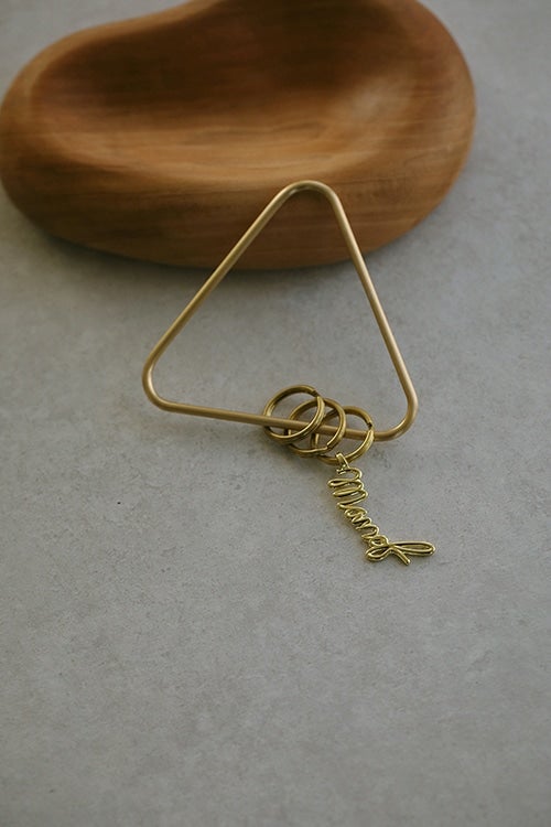 BYOKA×MANOF KEYRING HOLDER