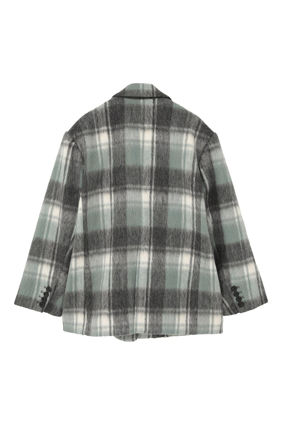 SHAGGY CHECK OVER JACKET｜OUTER(アウター)｜MANOF OFFICIAL ONLINE STORE