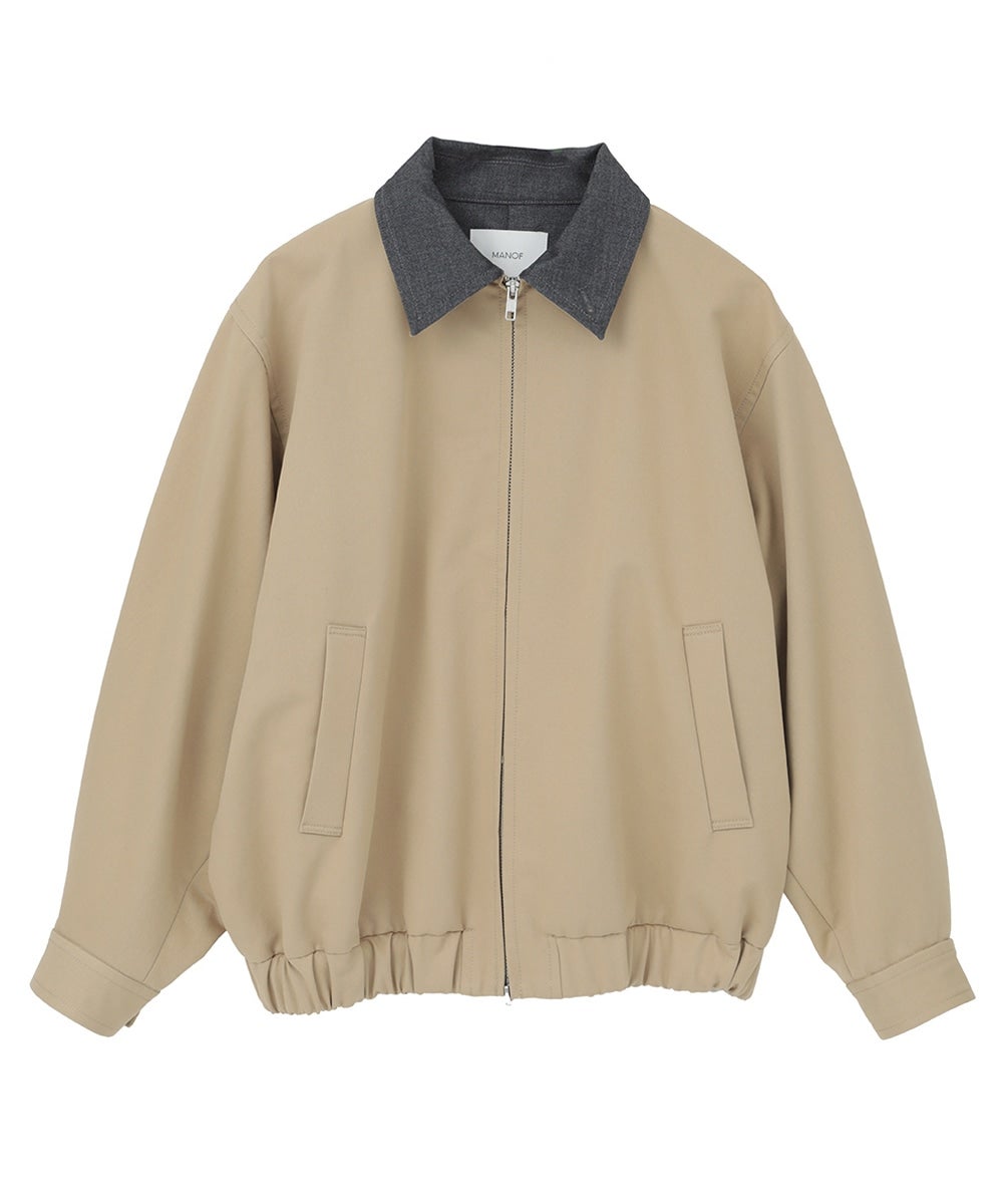 COTTON ZIP BLOUSON｜OUTER(アウター)｜MANOF OFFICIAL ONLINE STORE