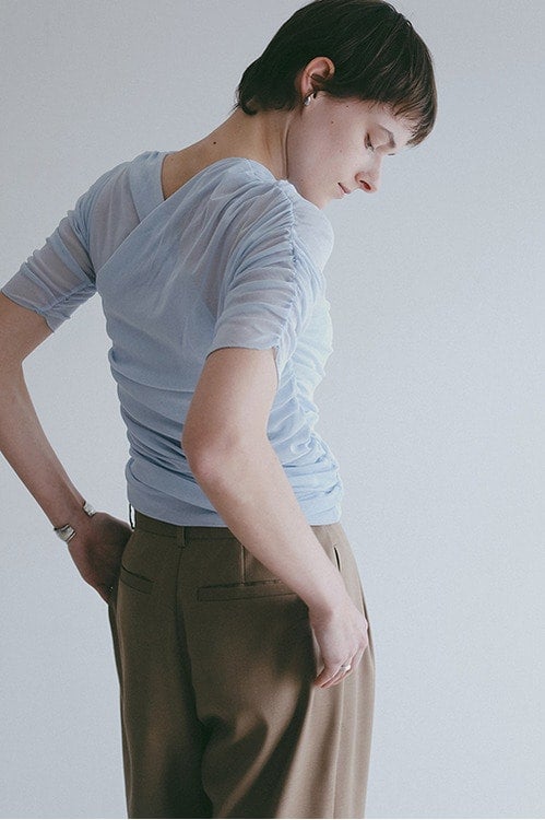 CACHECOEUR TULLE TOPS