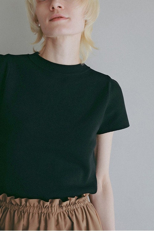 MINI CUP PUFF KNIT TOPS
