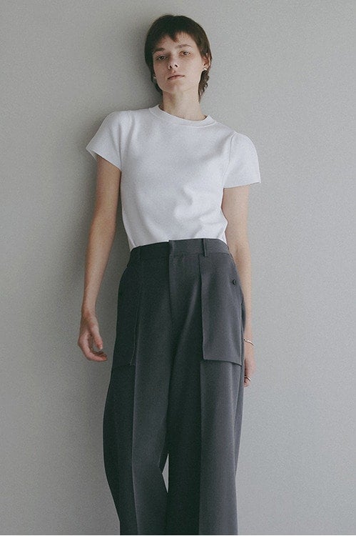 MINI CUP PUFF KNIT TOPS