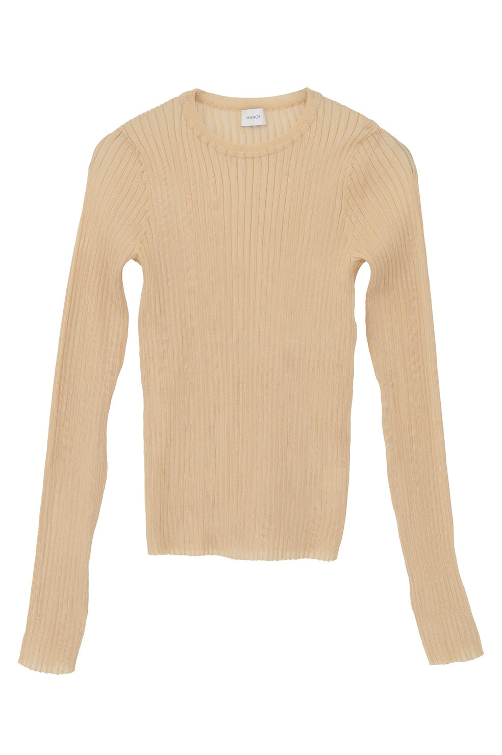 SHEER RIB KNIT｜TOPS(トップス)｜MANOF OFFICIAL ONLINE STORE