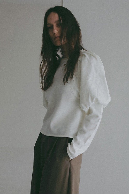 TUCK PUFF KNIT