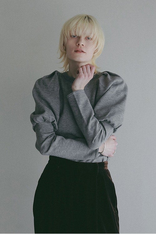 TUCK PUFF KNIT
