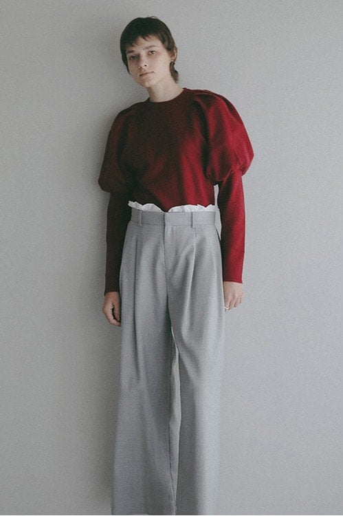 TUCK PUFF KNIT