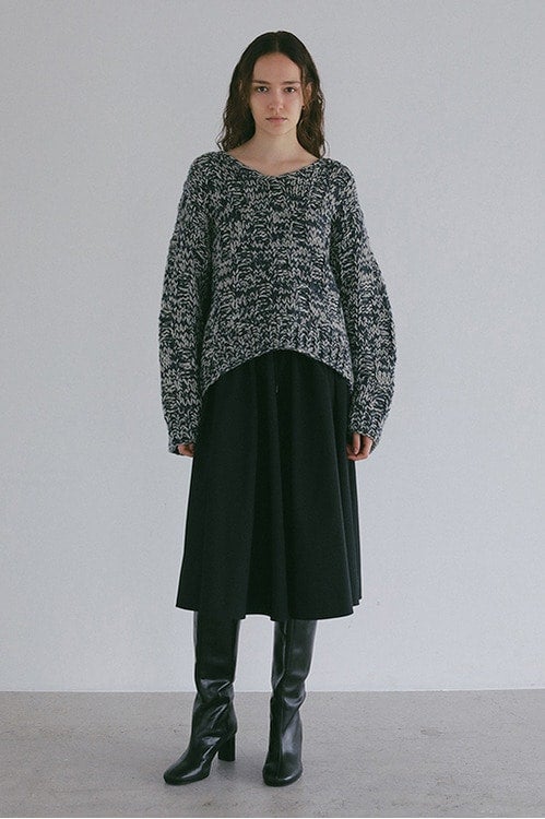 BULKY YARN HAND KNIT TOPS