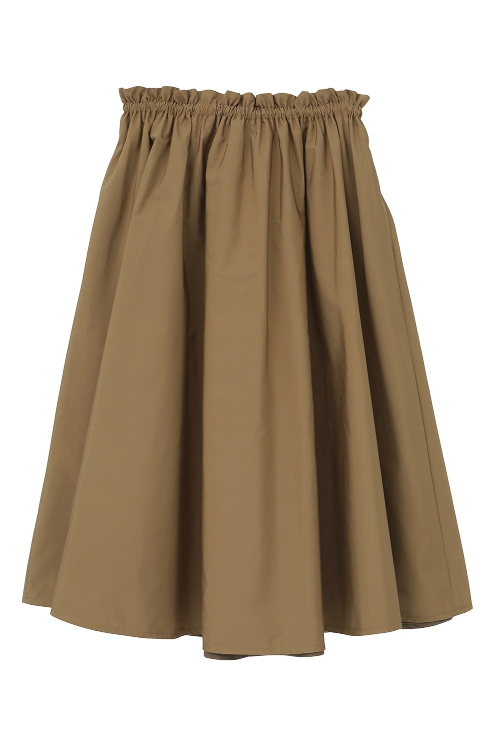 WAIST GATHERED FLARED SKIRT｜TOPS(トップス)｜MANOF OFFICIAL ONLINE