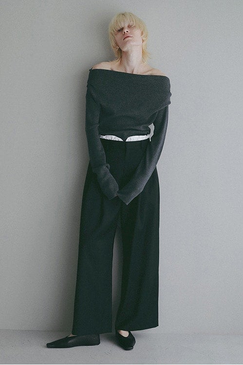 WAIST FRILL 2WAY PANTS