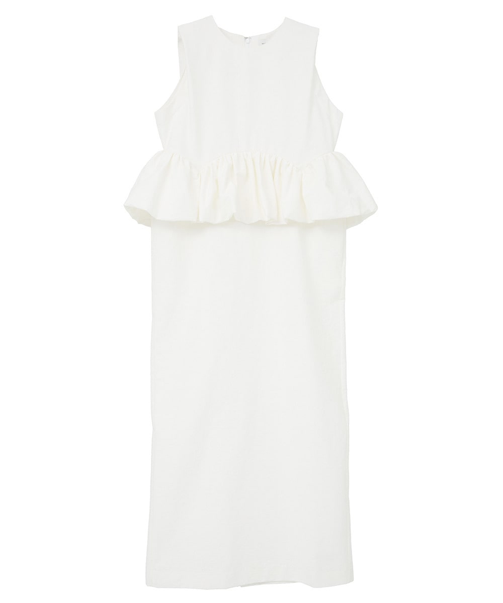 BALLOON PEPLUM ONE PIECE｜DRESS(ドレス)｜MANOF OFFICIAL ONLINE STORE