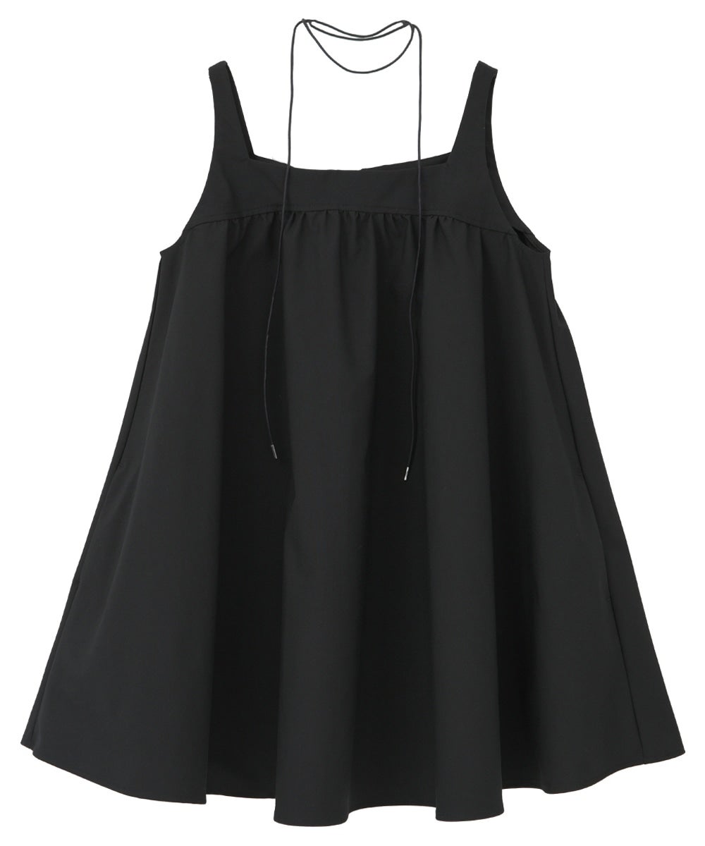 SQUARE NECK GATHER MINI ONE PIECE｜DRESS(ドレス)｜MANOF OFFICIAL