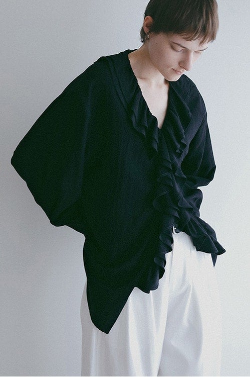 RAFFLE COLLAR SHIRT