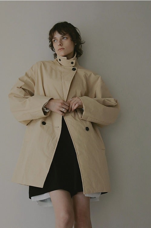 BATTING HALF COAT
