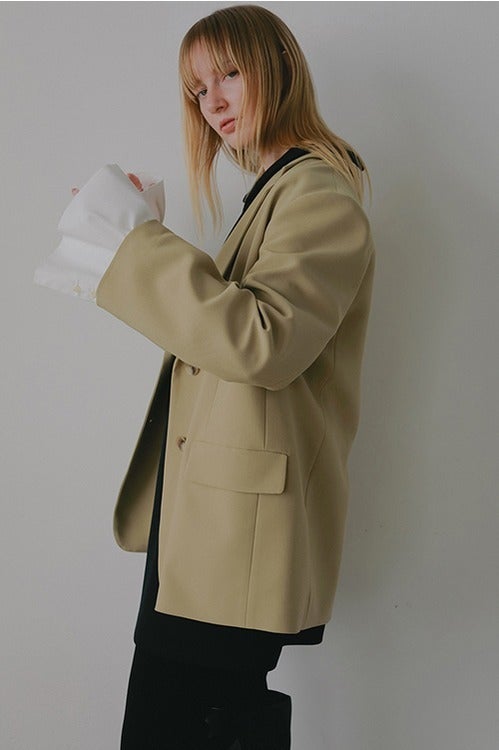 OVER SIZED LAYERED JACKET